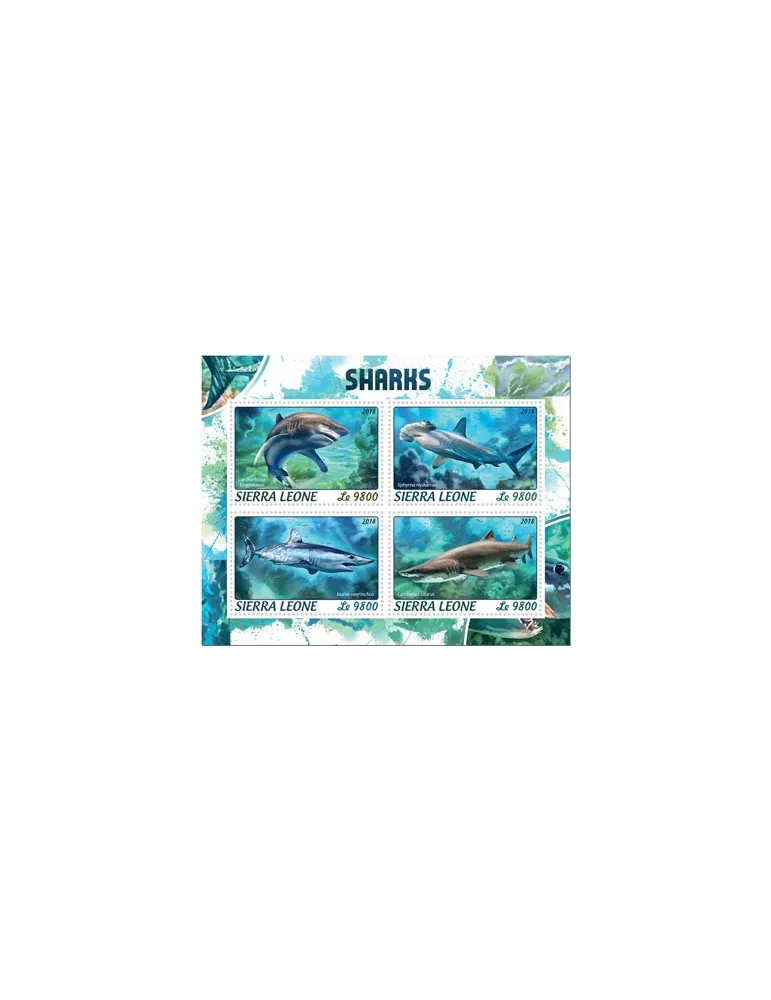 n° 7929/7932 - Timbre SIERRA LEONE Poste