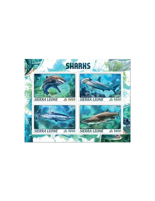 n° 7929/7932 - Timbre SIERRA LEONE Poste
