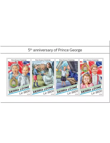n° 7973/7976 - Timbre SIERRA LEONE Poste