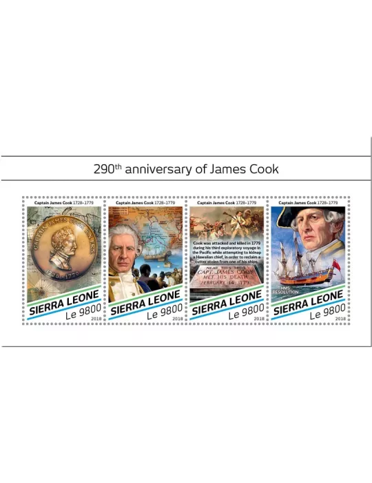 n° 7977/7980 - Timbre SIERRA LEONE Poste