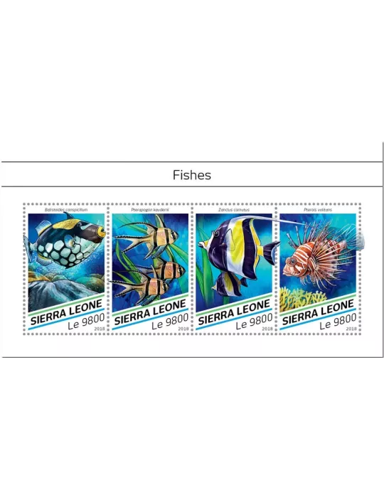 n° 8013/8016 - Timbre SIERRA LEONE Poste