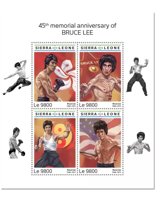 n° 8062/8065 - Timbre SIERRA LEONE Poste