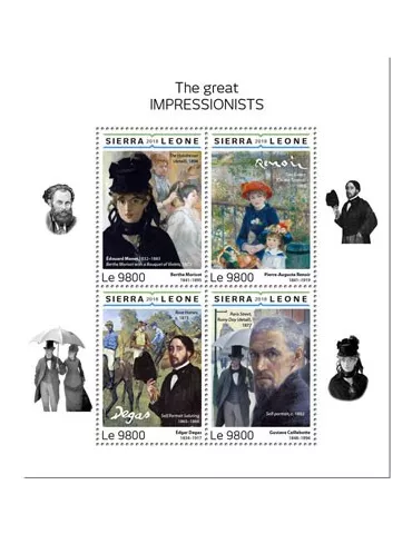 n° 8082/8085 - Timbre SIERRA LEONE Poste