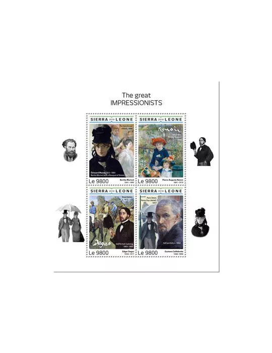 n° 8082/8085 - Timbre SIERRA LEONE Poste