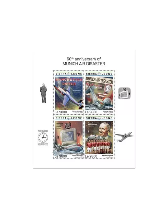 n° 8098/8101 - Timbre SIERRA LEONE Poste