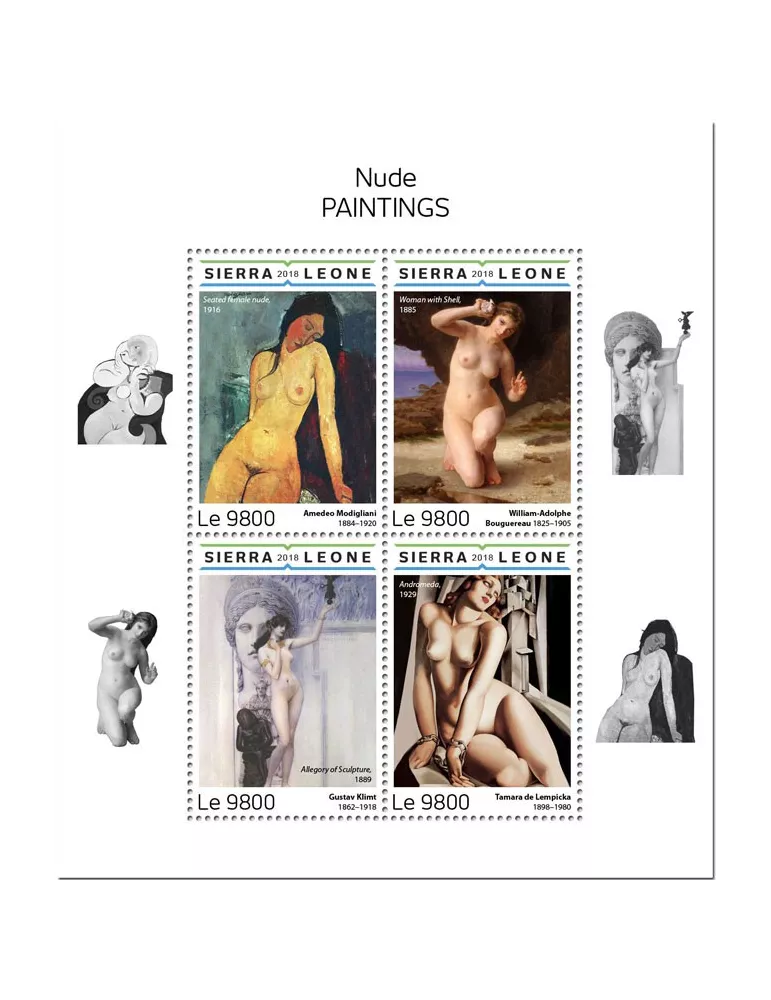 n° 8134/8137 - Timbre SIERRA LEONE Poste