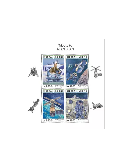 n° 8138/8141 - Timbre SIERRA LEONE Poste