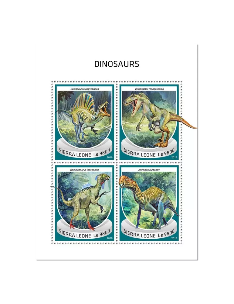 n° 8150/8153 - Timbre SIERRA LEONE Poste