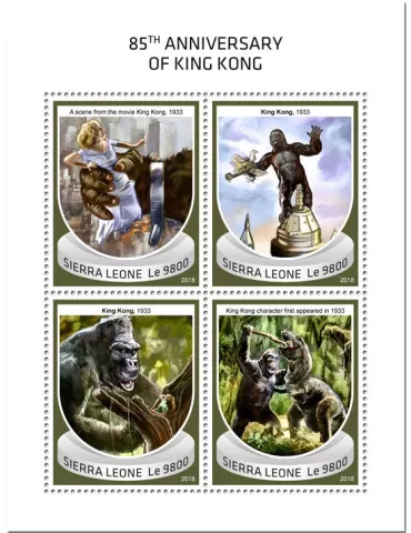 n° 8158/8161 - Timbre SIERRA LEONE Poste