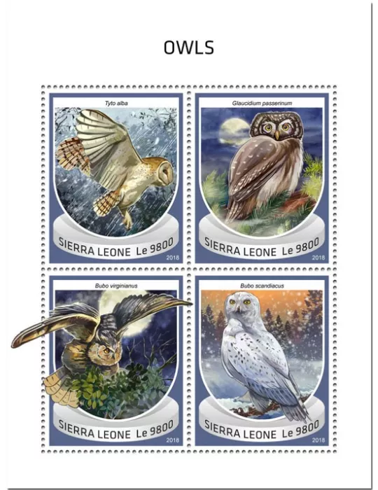 n° 8202/8205 - Timbre SIERRA LEONE Poste