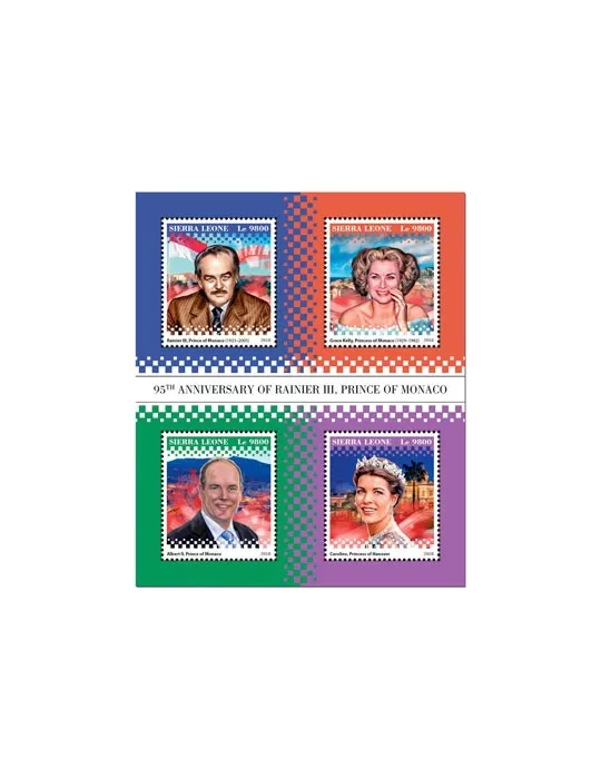 n° 8442/8445 - Timbre SIERRA LEONE Poste