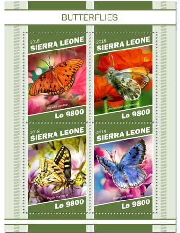 n° 8522/8525 - Timbre SIERRA LEONE Poste