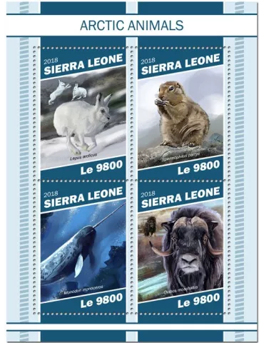 n° 8546/8549 - Timbre SIERRA LEONE Poste