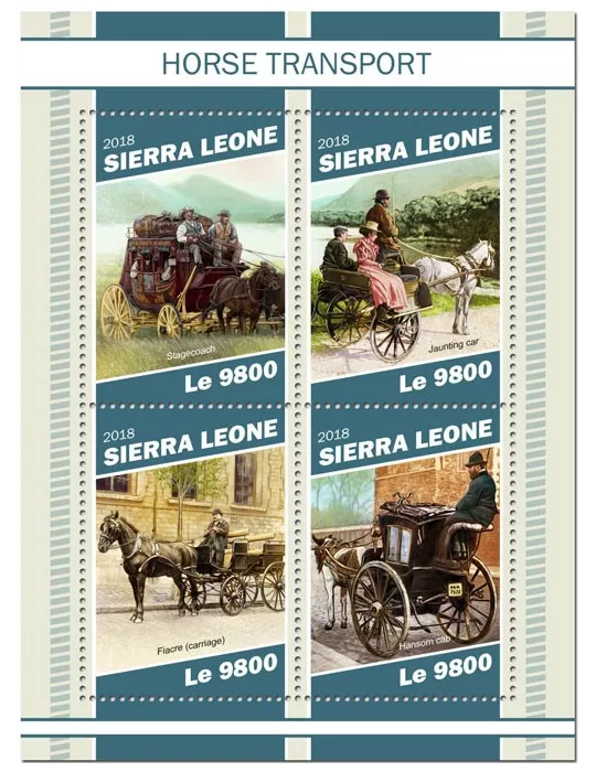 n° 8558/8561 - Timbre SIERRA LEONE Poste