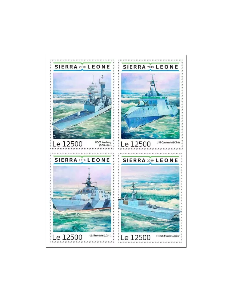 n° 8615/8618 - Timbre SIERRA LEONE Poste