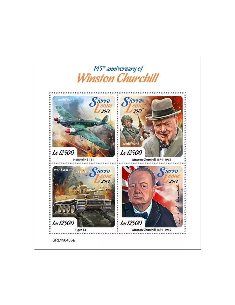 n° 8864/8867 - Timbre SIERRA LEONE Poste