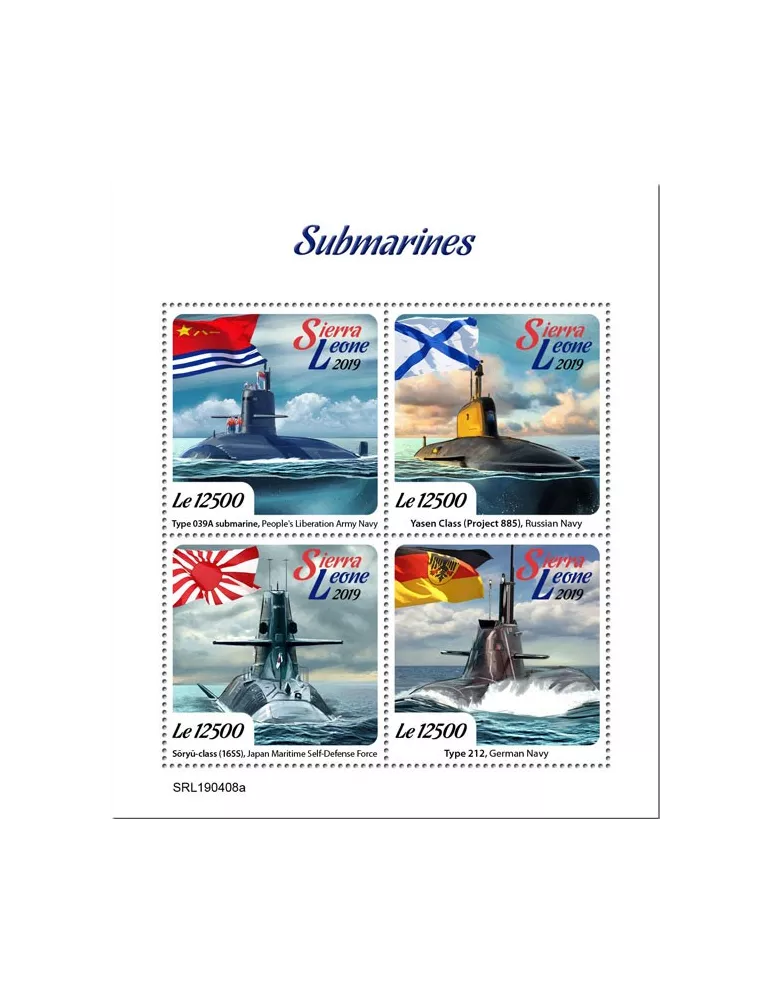 n° 8876/8879 - Timbre SIERRA LEONE Poste