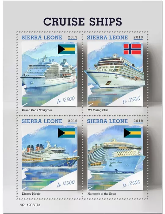 n° 8948/8951 - Timbre SIERRA LEONE Poste