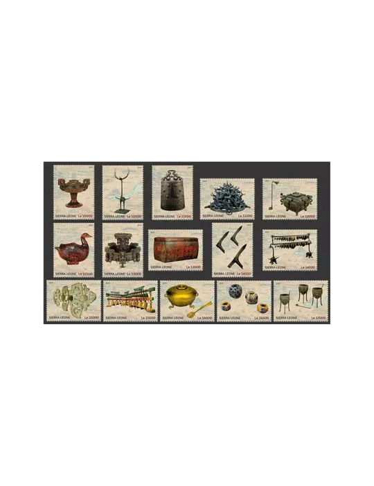 n° 9013/9027 - Timbre SIERRA LEONE Poste