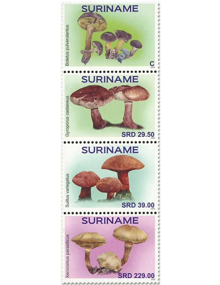 n° 3188/3191 - Timbre SURINAM Poste