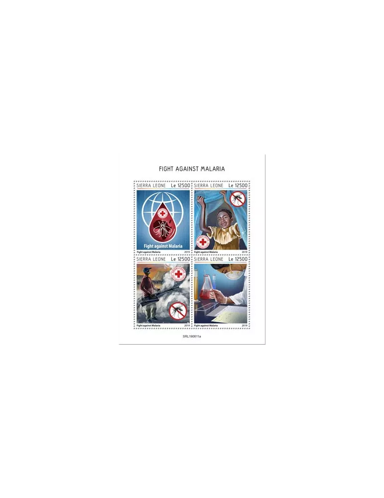 n° 9074/9077 - Timbre SIERRA LEONE Poste