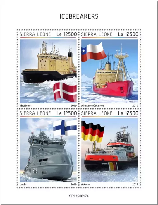 n° 9098/9101 - Timbre SIERRA LEONE Poste