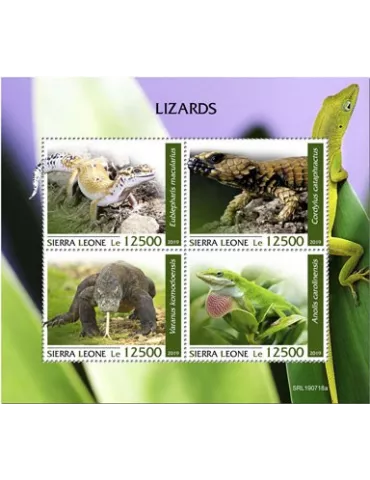 n° 9182/9185 - Timbre SIERRA LEONE Poste