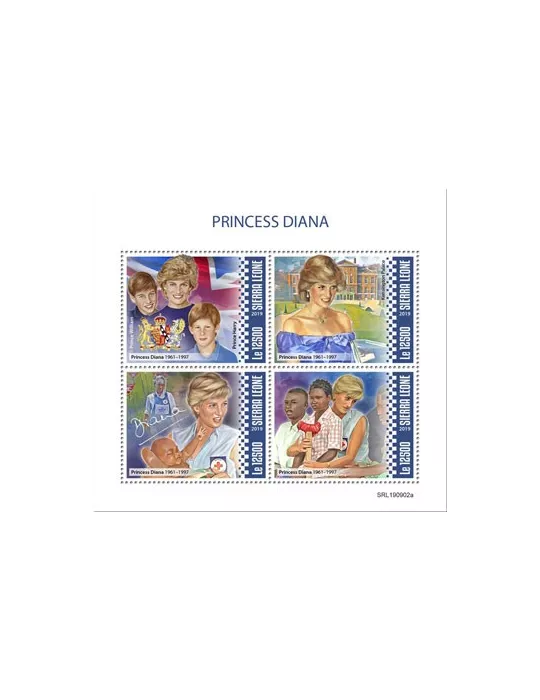 n° 9272/9275 - Timbre SIERRA LEONE Poste
