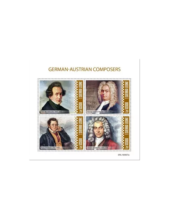 n° 9292/9295 - Timbre SIERRA LEONE Poste