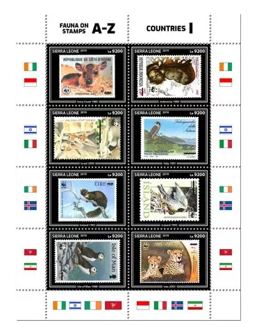 n° 9348/9355 - Timbre SIERRA LEONE Poste