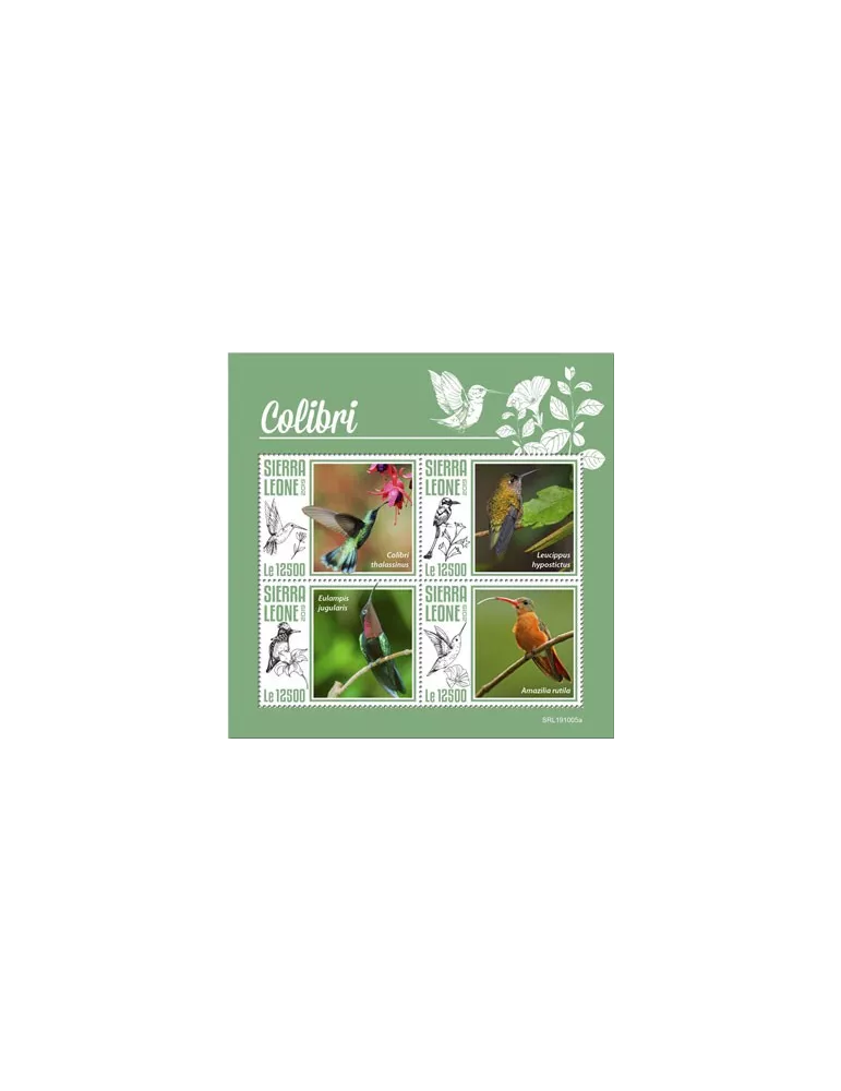 n° 9364/9367 - Timbre SIERRA LEONE Poste