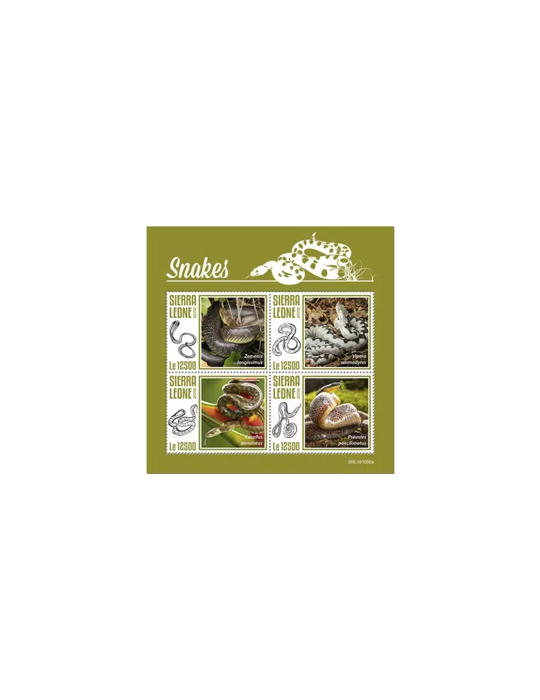 n° 9368/9371 - Timbre SIERRA LEONE Poste