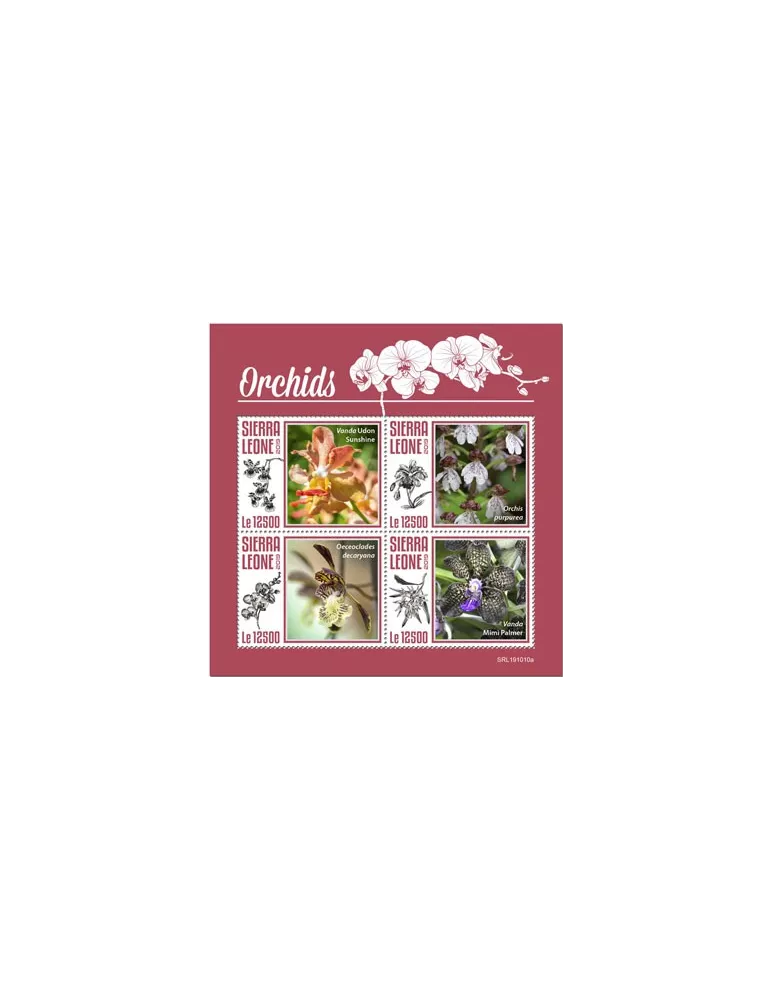 n° 9384/9387 - Timbre SIERRA LEONE Poste