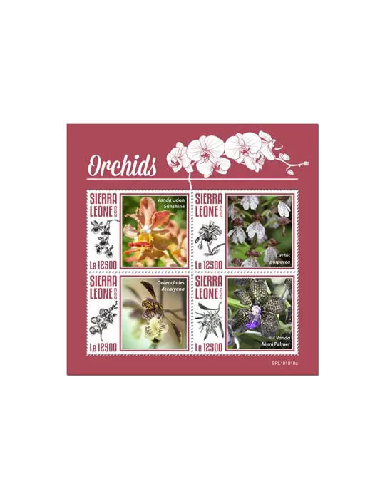 n° 9384/9387 - Timbre SIERRA LEONE Poste