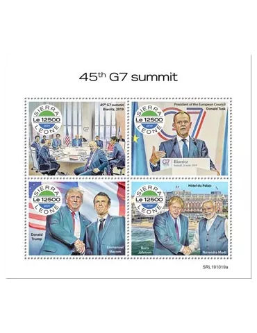 n° 9417/9420 - Timbre SIERRA LEONE Poste