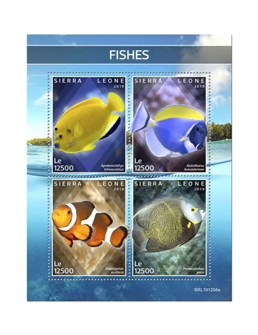 n° 9521/9524 - Timbre SIERRA LEONE Poste