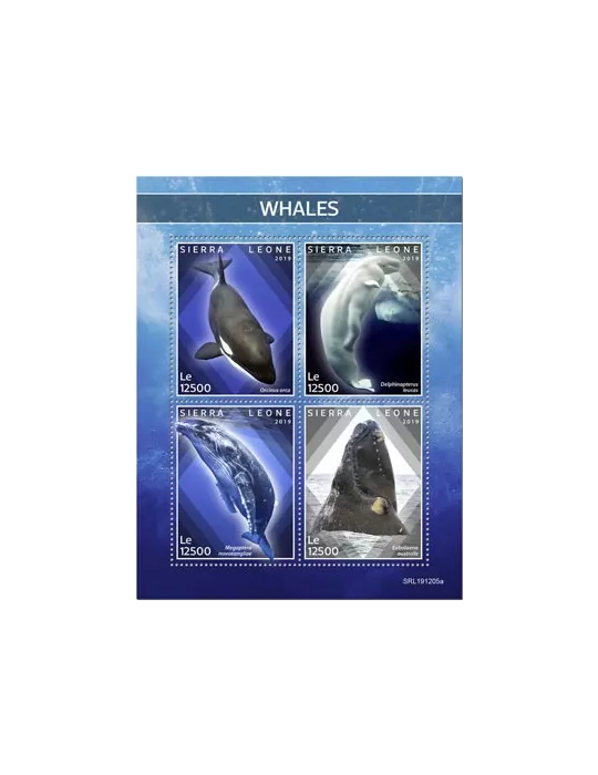 n° 9525/9528 - Timbre SIERRA LEONE Poste