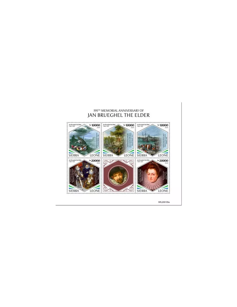 n° 9621/9625 - Timbre SIERRA LEONE Poste