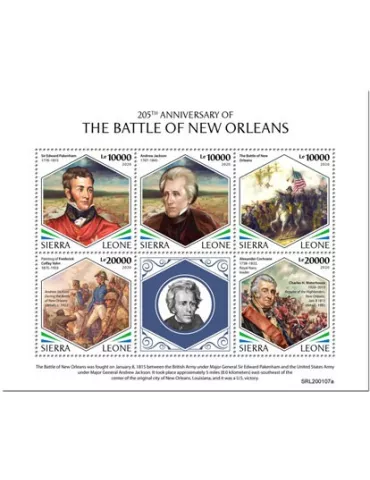 n° 9631/9635 - Timbre SIERRA LEONE Poste