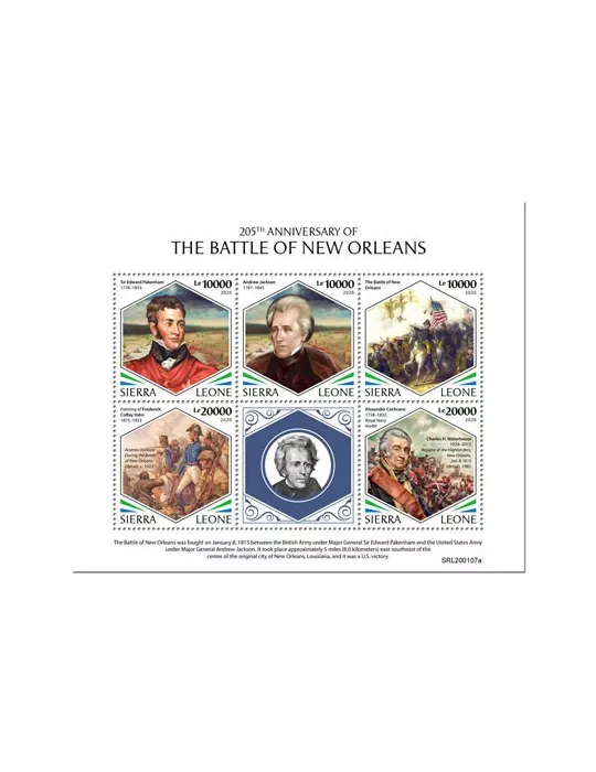 n° 9631/9635 - Timbre SIERRA LEONE Poste