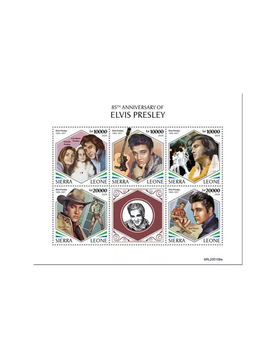 n° 9641/9645 - Timbre SIERRA LEONE Poste