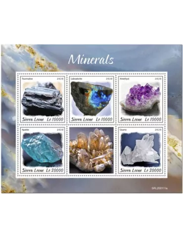 n° 9651/9655 - Timbre SIERRA LEONE Poste