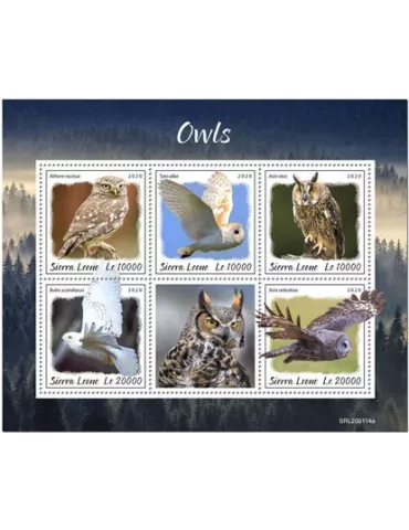 n° 9666/9670 - Timbre SIERRA LEONE Poste