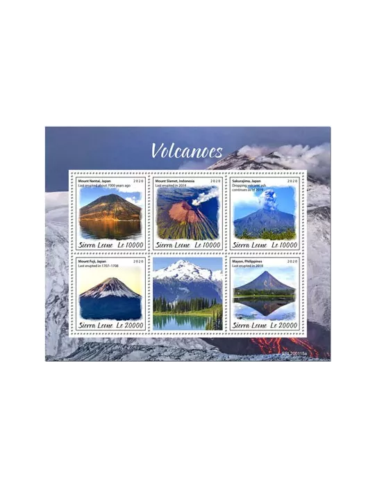 n° 9671/9675 - Timbre SIERRA LEONE Poste