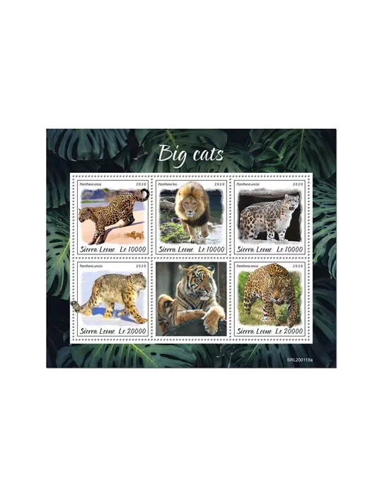 n° 9686/9690 - Timbre SIERRA LEONE Poste