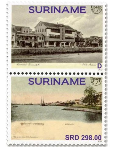 n° 3320/3321 - Timbre SURINAM Poste