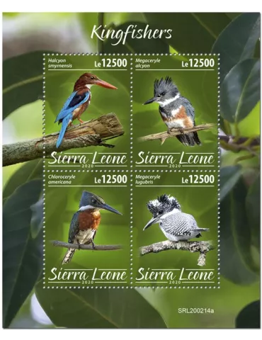 n° 9753/9756 - Timbre SIERRA LEONE Poste