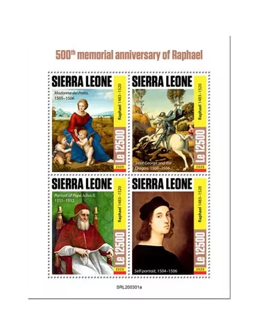 n° 9778/9781 - Timbre SIERRA LEONE Poste
