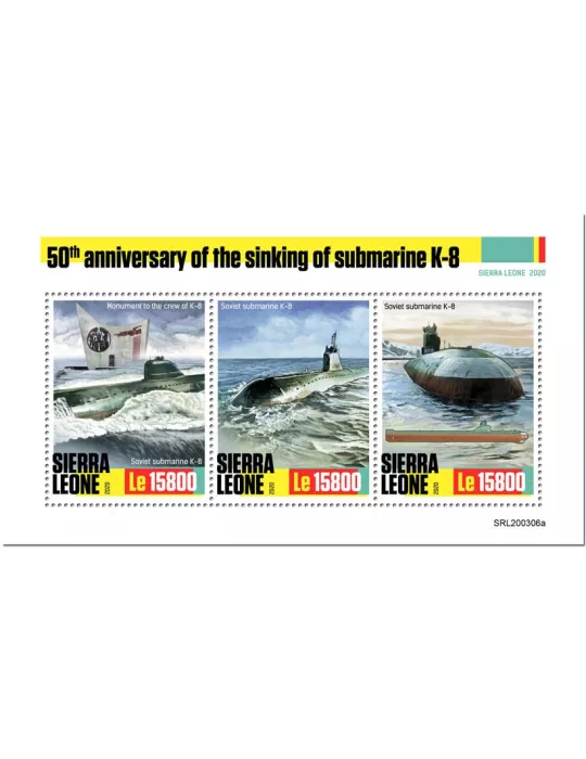 n° 9796/9798 - Timbre SIERRA LEONE Poste