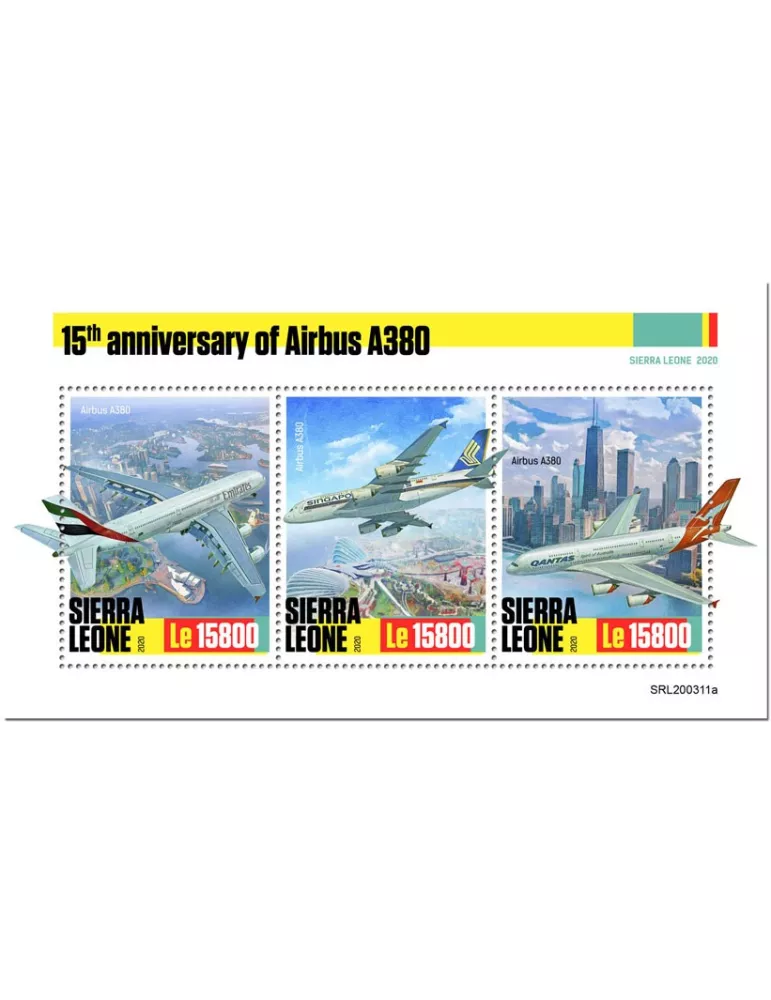 n° 9811/9813 - Timbre SIERRA LEONE Poste